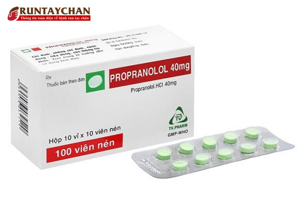 Pro-pranolol giúp giảm tình trạng run trong vài giờ